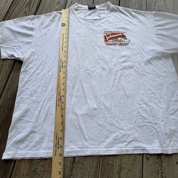 Vintage 1996 Big Johnson Beers Funny T-Shirt Size XXL Single Stitch Made In USA - Picture 9 of 9